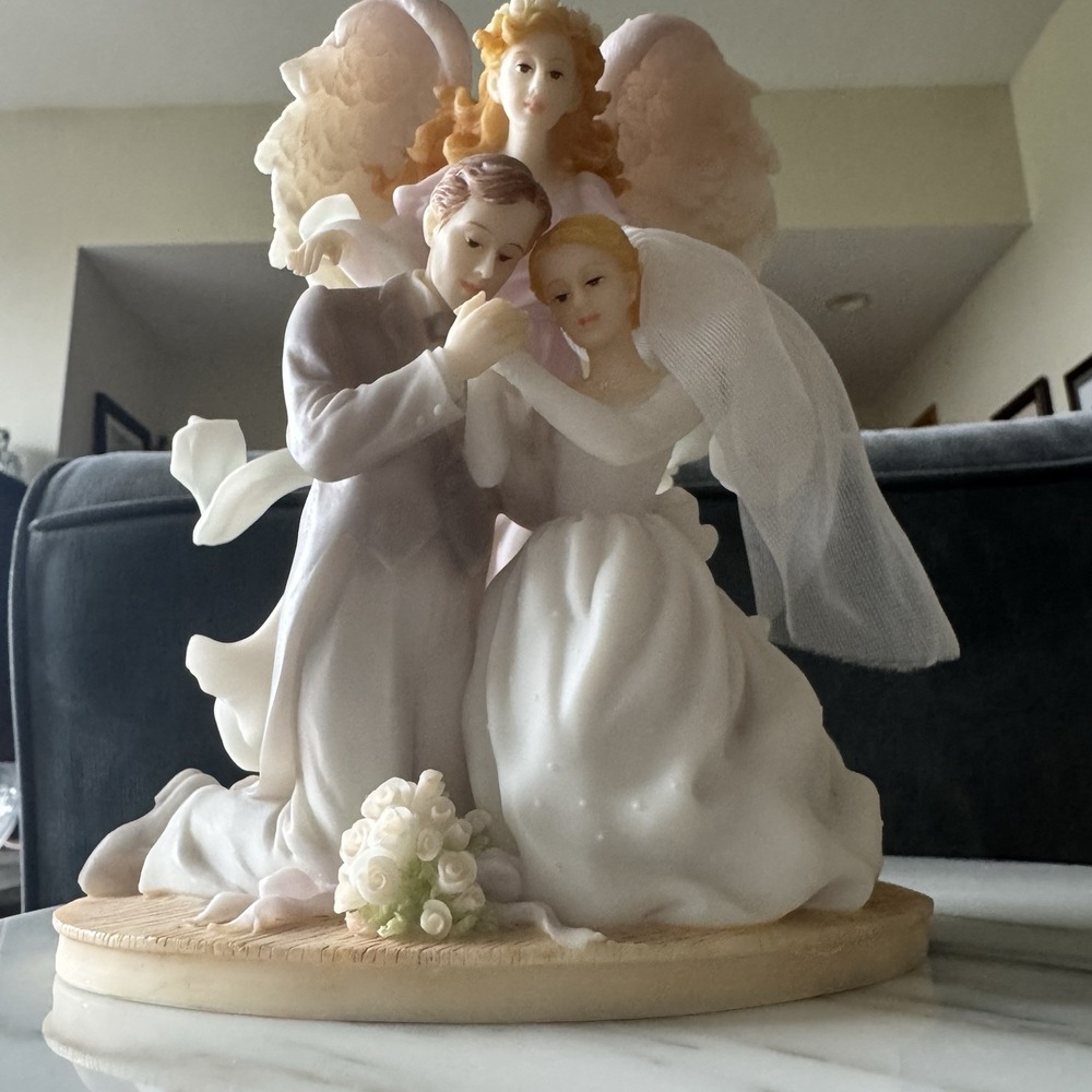 SERAPHIM CLASSICS ~ ETERNAL LOVE ~ THE WEDDING ANGEL FIGURINE #81870